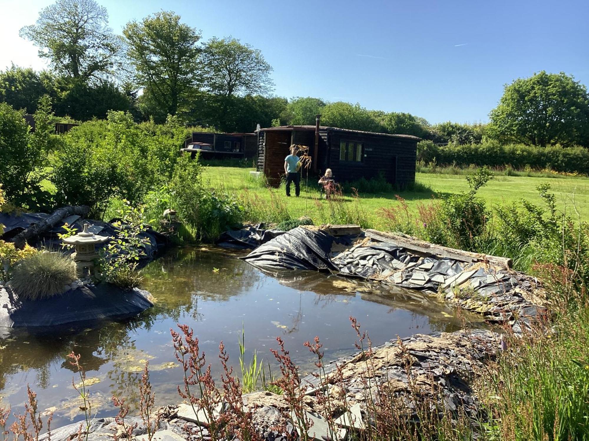 ルータム Vigo Retreat Boat Yurt Bed & Breakfast エクステリア 写真